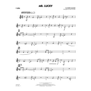 Mr. Lucky - F Horn